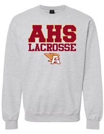 Ashley Lacrosse Sport Grey Crewneck Sweatshirt - Orders due  Thursday, February 29, 2024